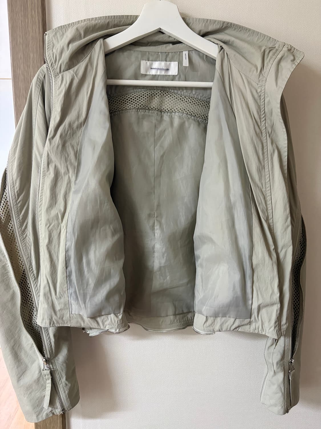 헬무트랭 아카이브 나일론 바이커 자켓 55사이즈 상품이미지2