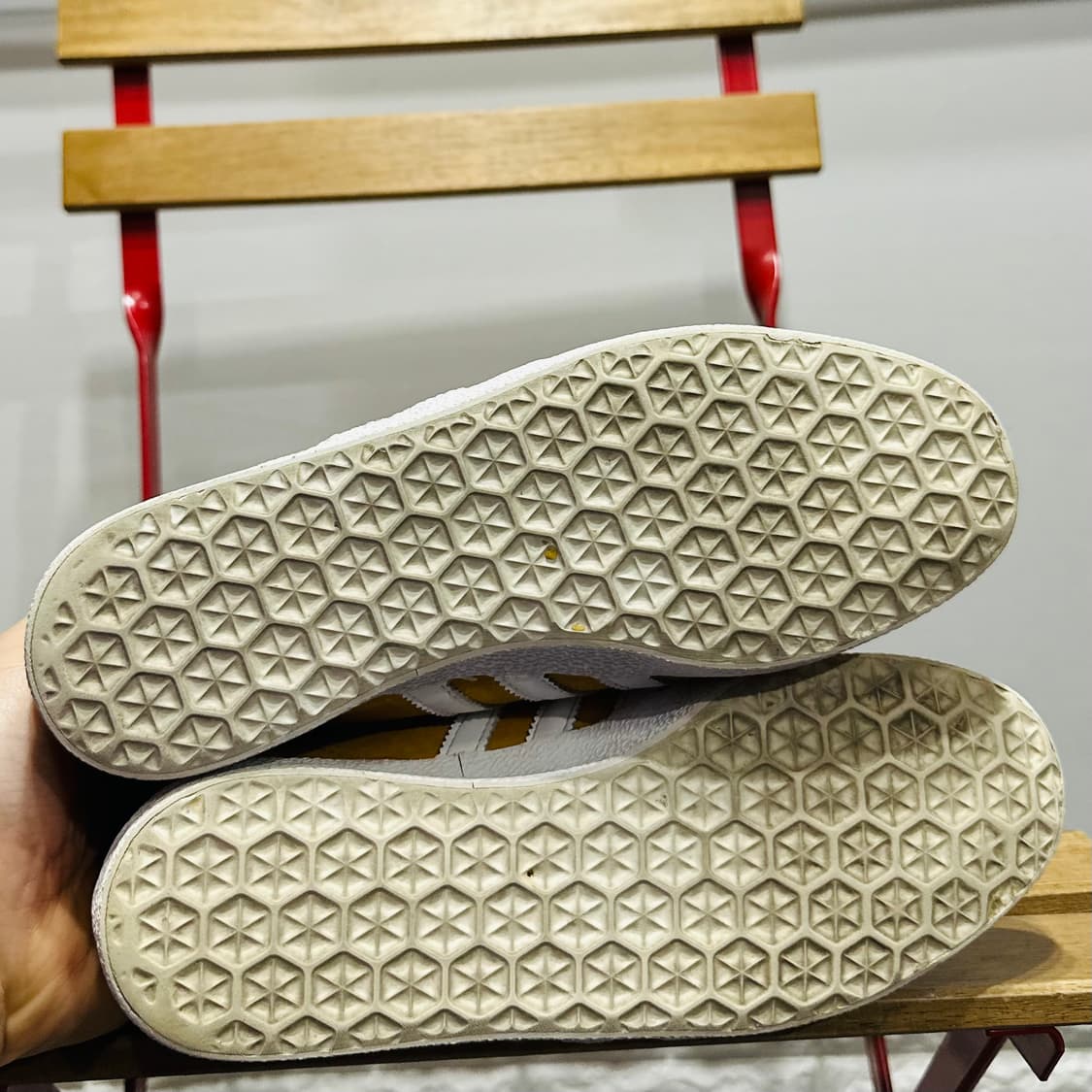 225) 아디다스 운동화 여성 여자 신발 가젤 옐로우 스웨이드 상품이미지6