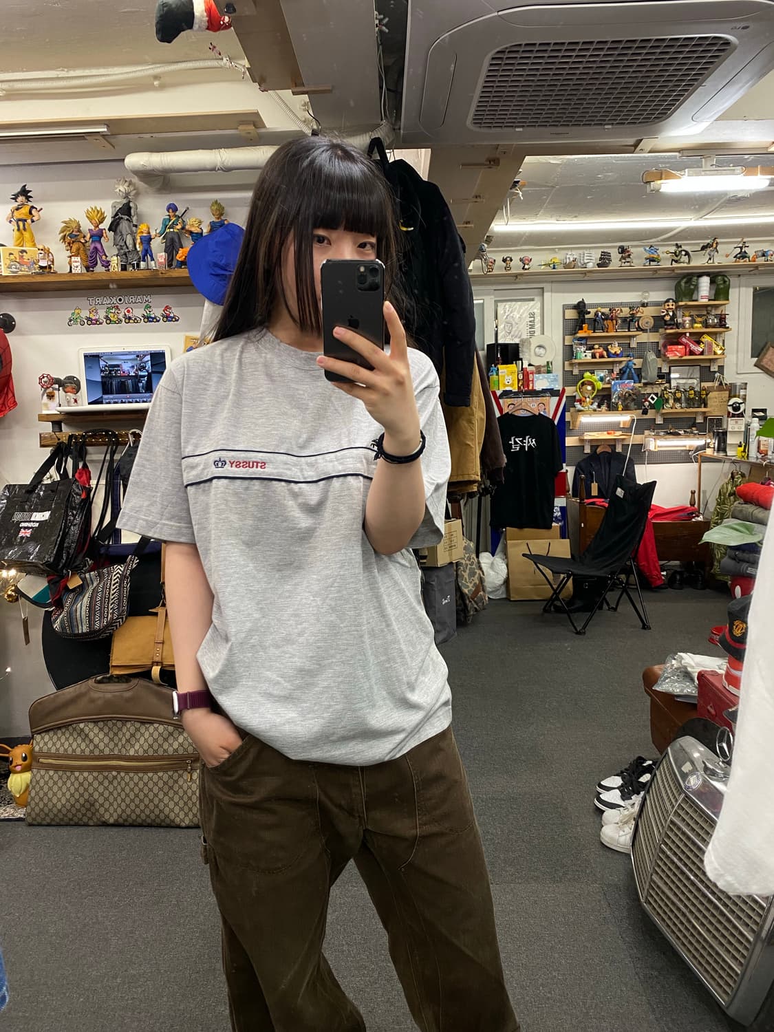 80s Stussy 스투시 반팔 티셔츠 상품이미지1