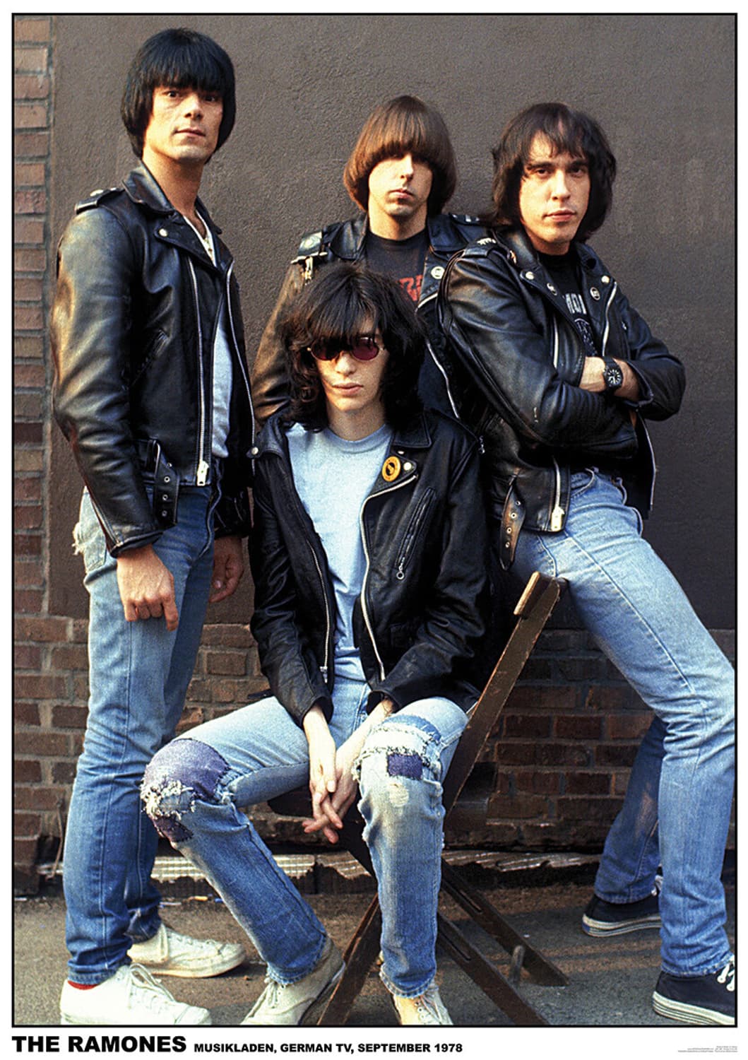 빈티지 라몬즈 RAMONES 카툰 밴드티 S 상품이미지7