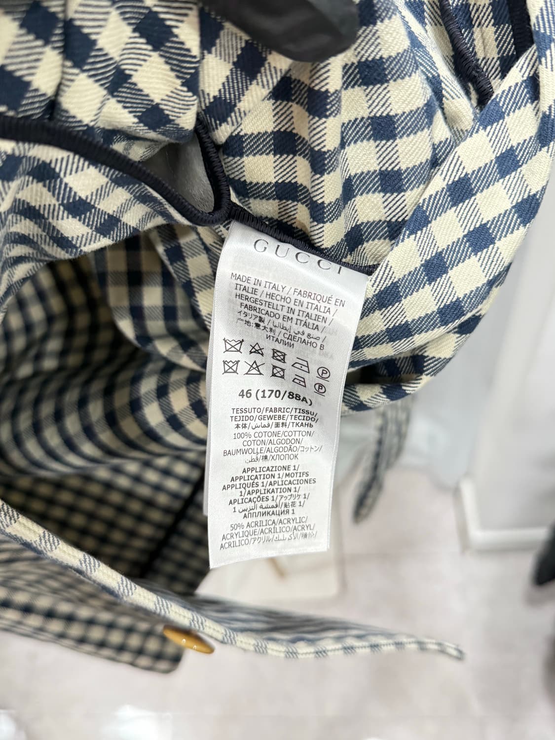 구찌 하타스 프레야 자켓 46 상품이미지5