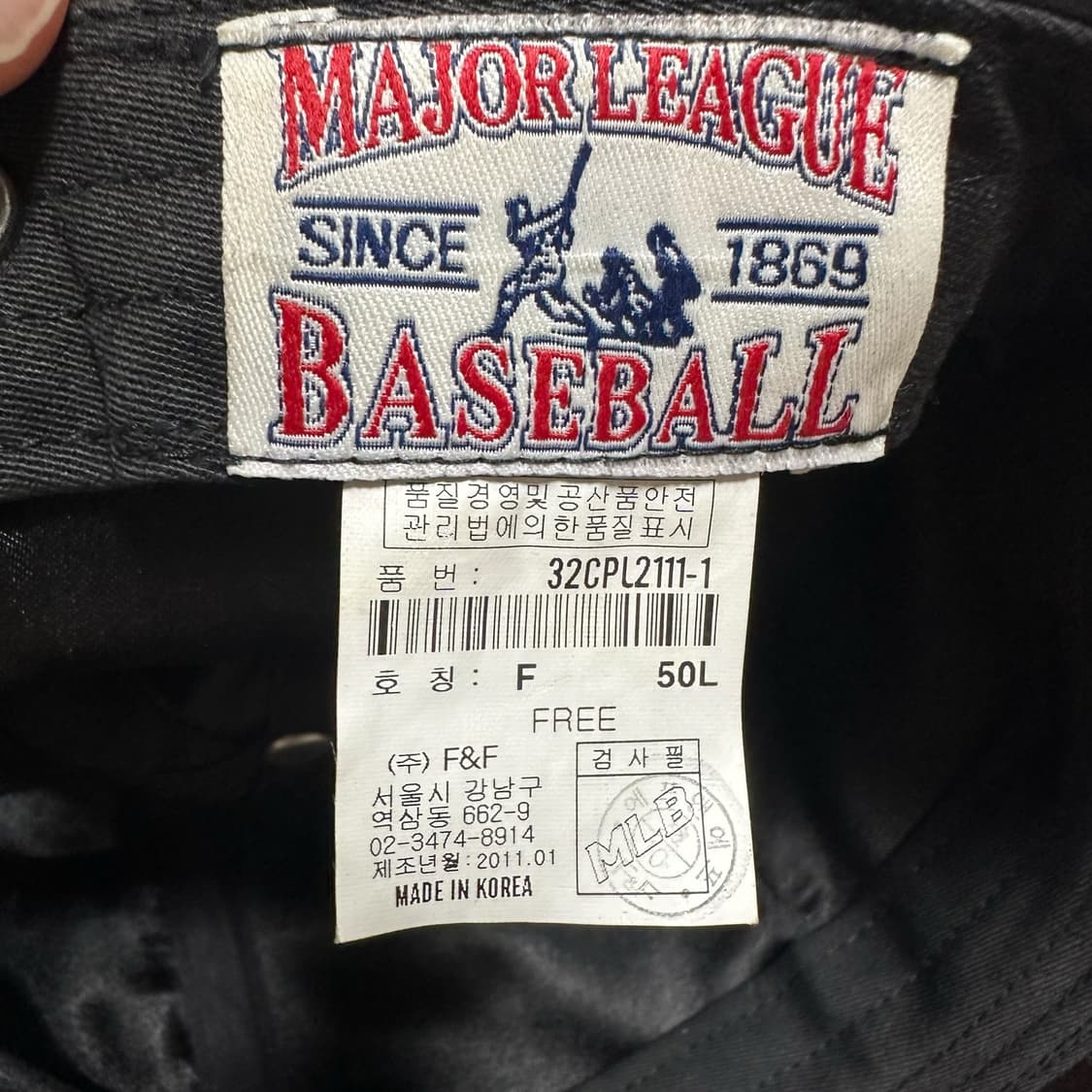 ✨ (바배) MLB 뉴욕양키즈 가죽 레더 볼캡 모자  상품이미지7