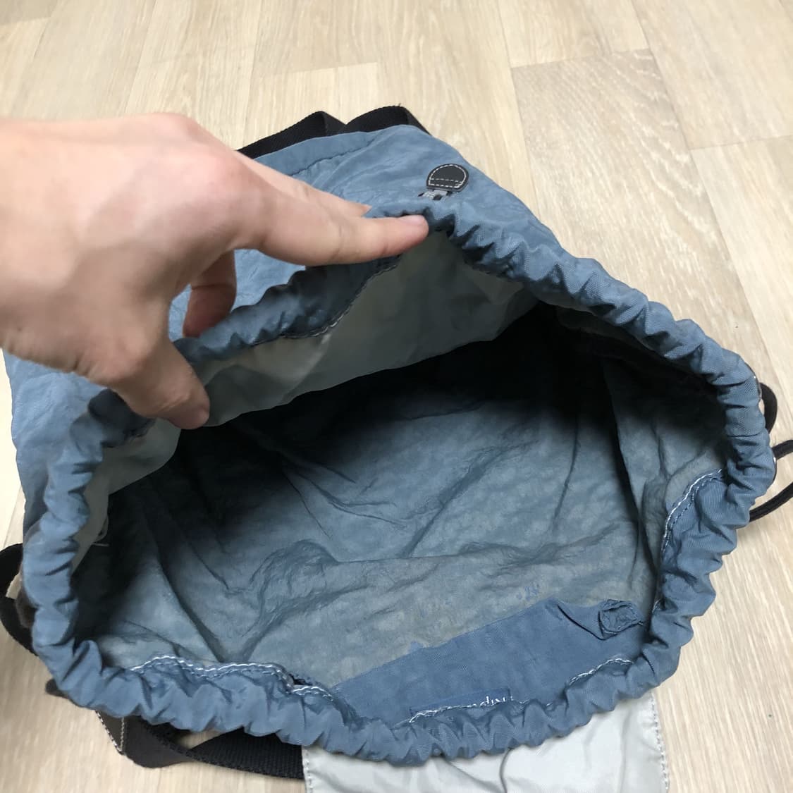 (OS) 키플링 KIPLING 빈티지 Y2K 복조리 스카이블루 키플링백팩 상품이미지6