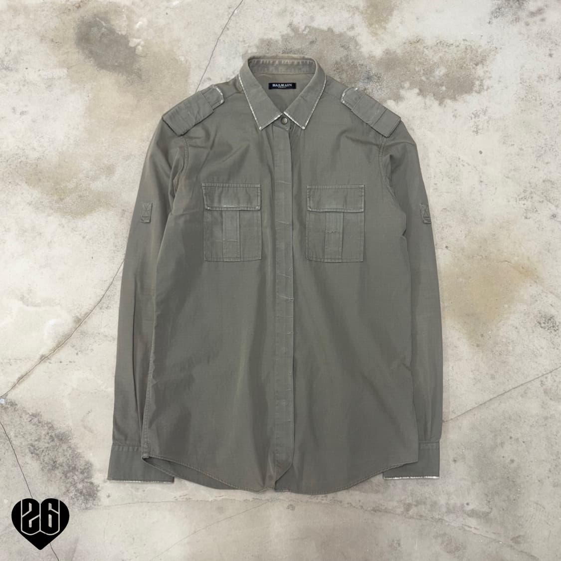 [36] SS10 Balmain Military Shirt 상품이미지1