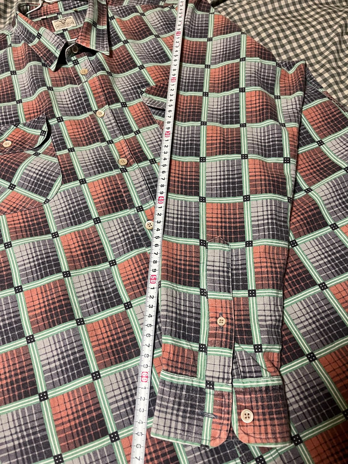 LVC 리바이스 웨스턴 체크 셔츠 상품이미지4