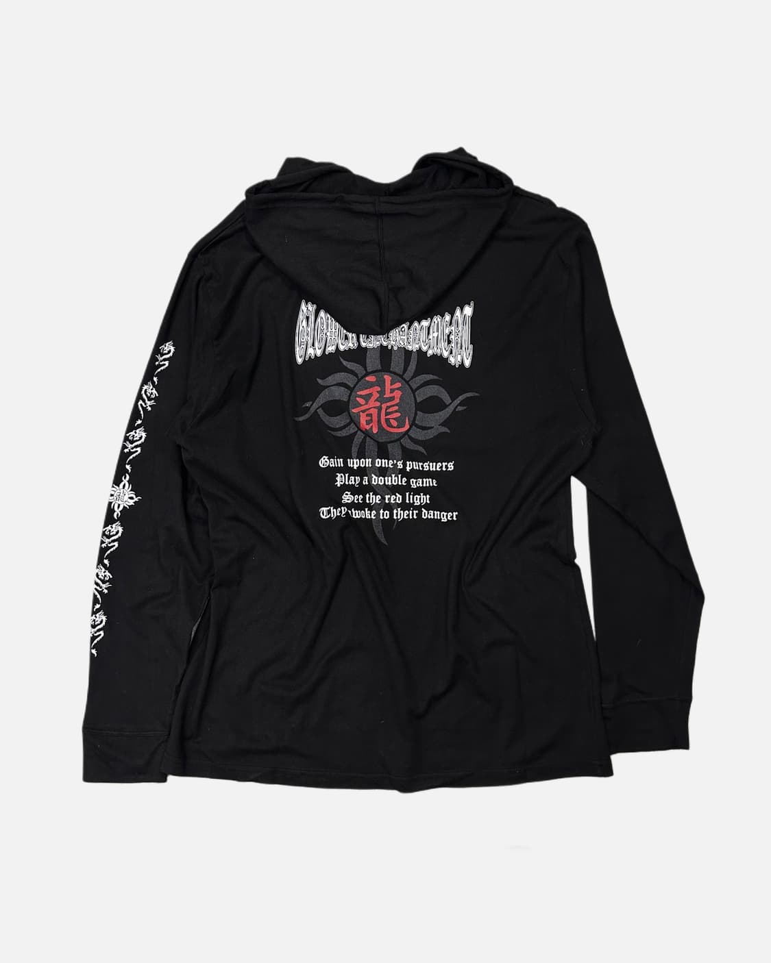 oriental dragon mark hood t-shirt 상품이미지5