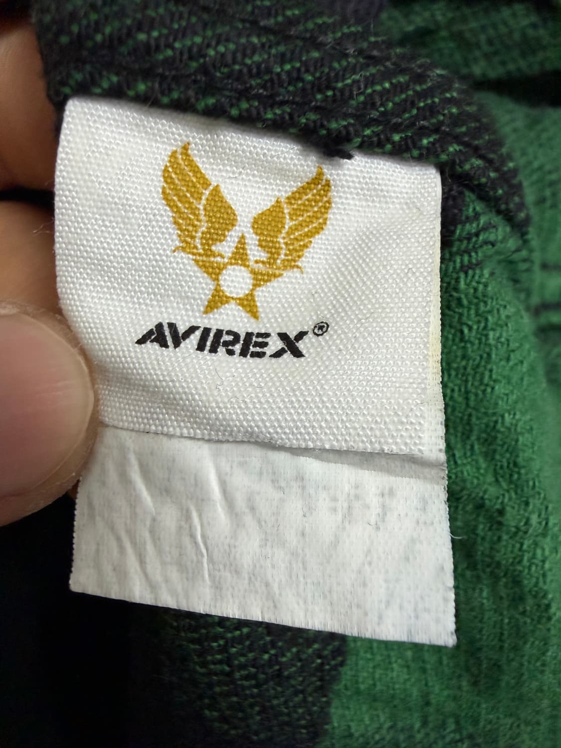 아비렉스 체크 셔츠 상품이미지4