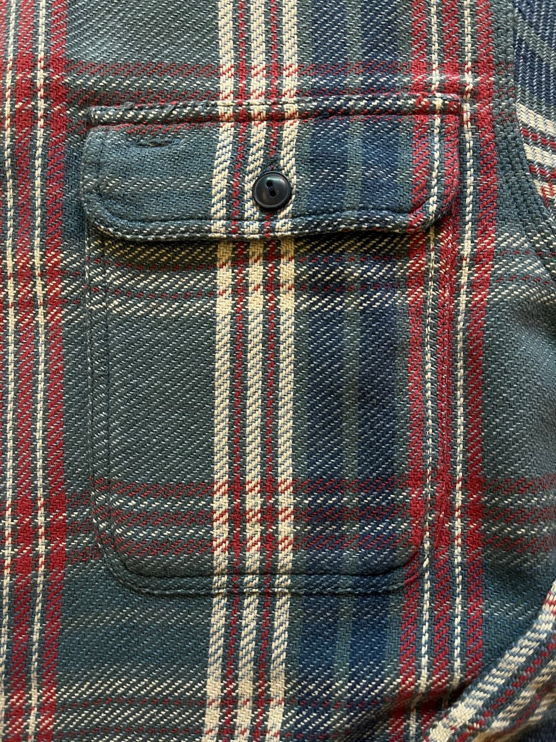 90’s RRL FLANNEL PLAIDS SHIRTS 상품이미지3