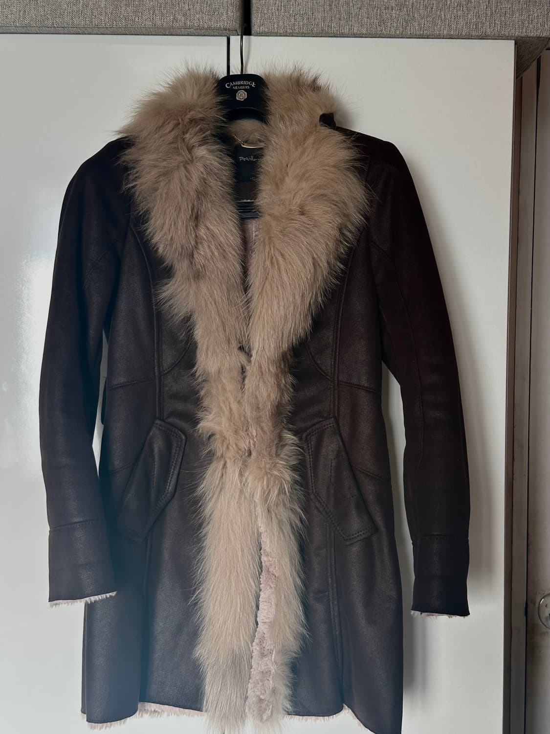 Japanese Vintage 가죽퍼자켓 상품이미지3