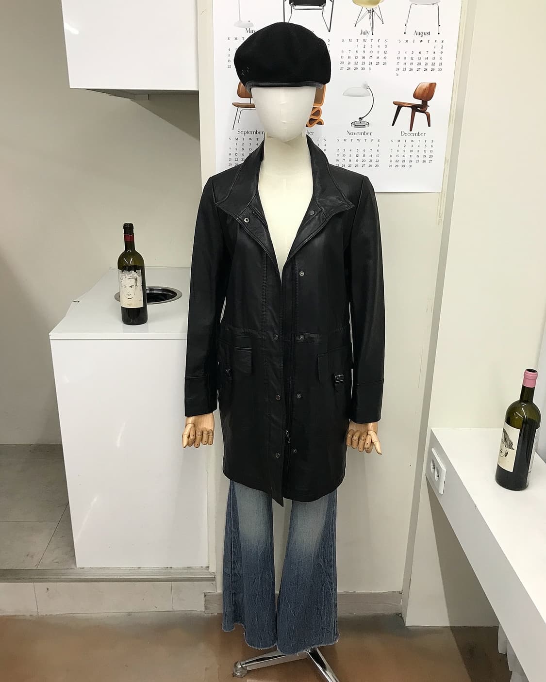 조르쥬레쉬 리얼 레더 롱 자켓 상품이미지7