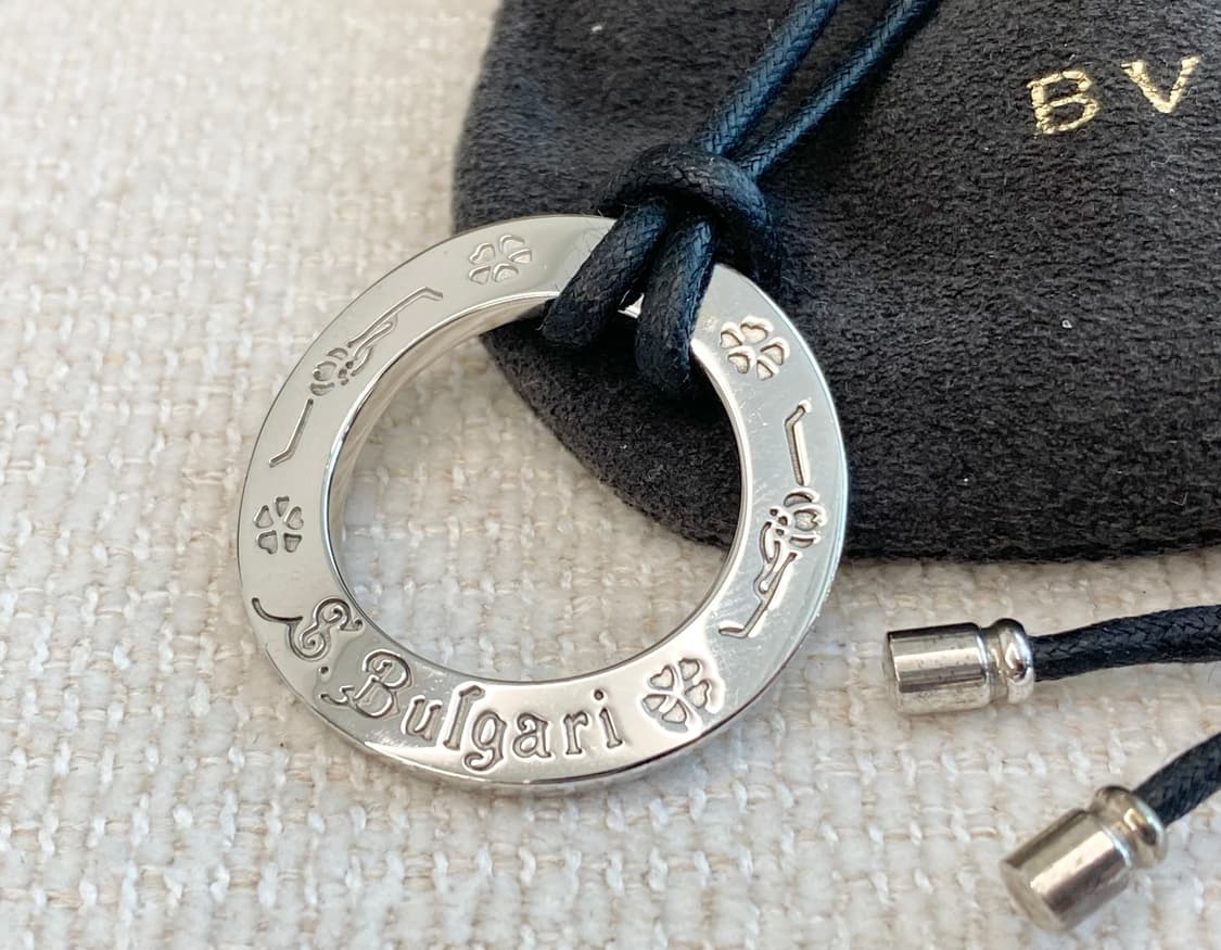 불가리 세이브더칠드런 실버 목걸이 조커 타입 상품이미지1