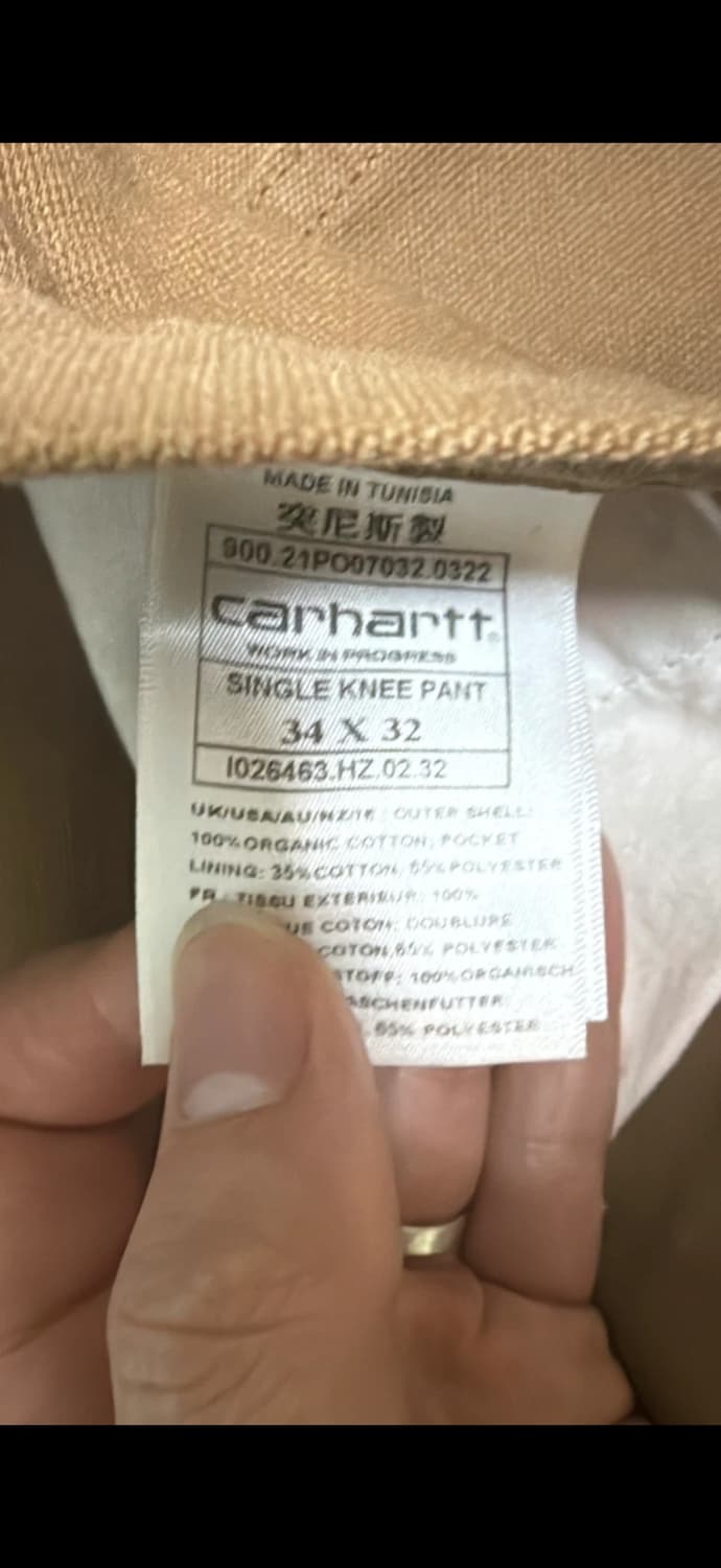 칼하트 싱글니 팬츠(34) 상품이미지4