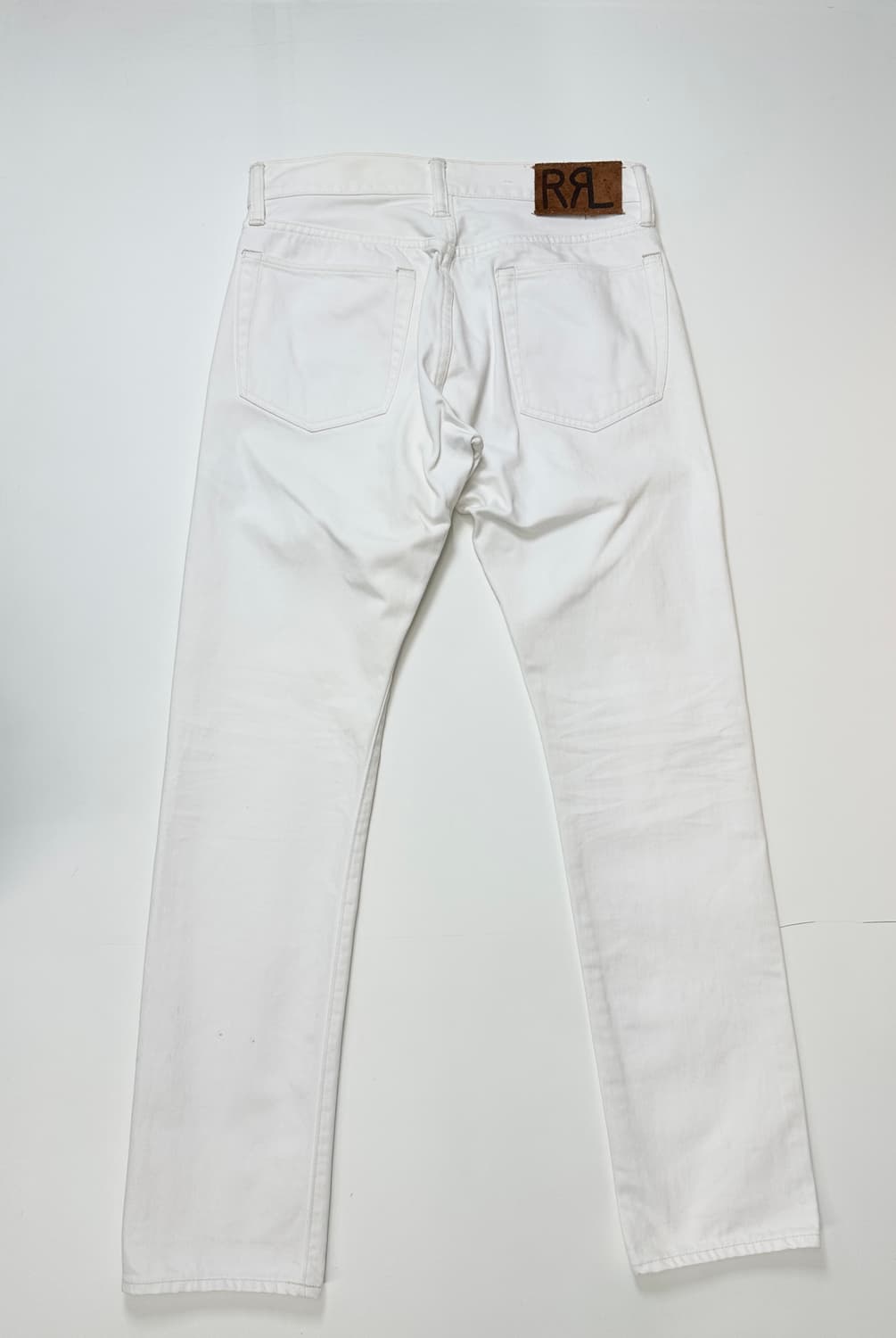 더블알엘 스트레이트 화이트 데님 29x30 상품이미지2