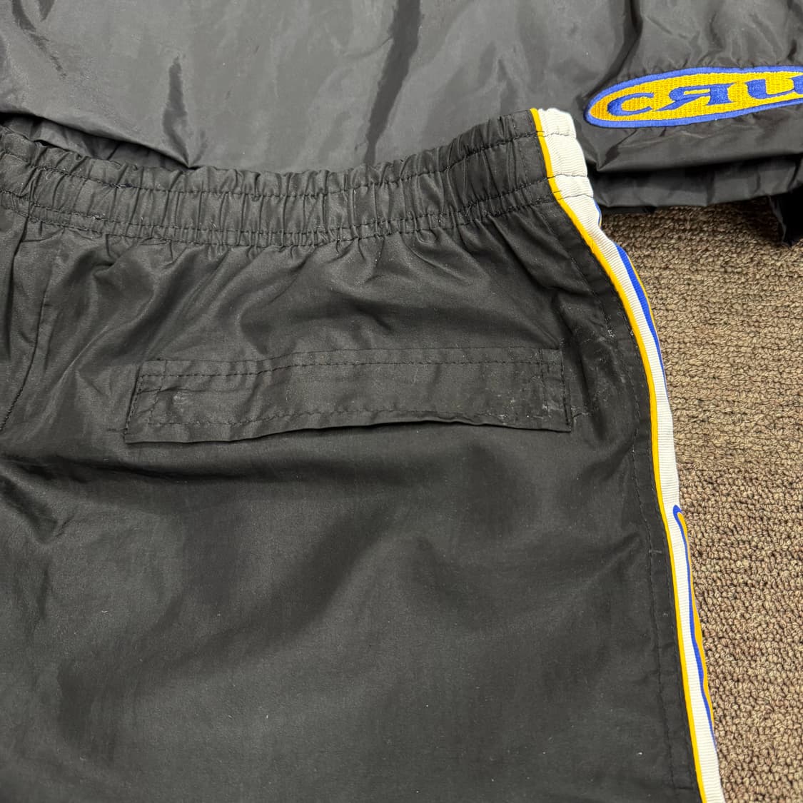 90s CRU 디자인 트레이닝 우븐 셋업 made in USA (L)  상품이미지8