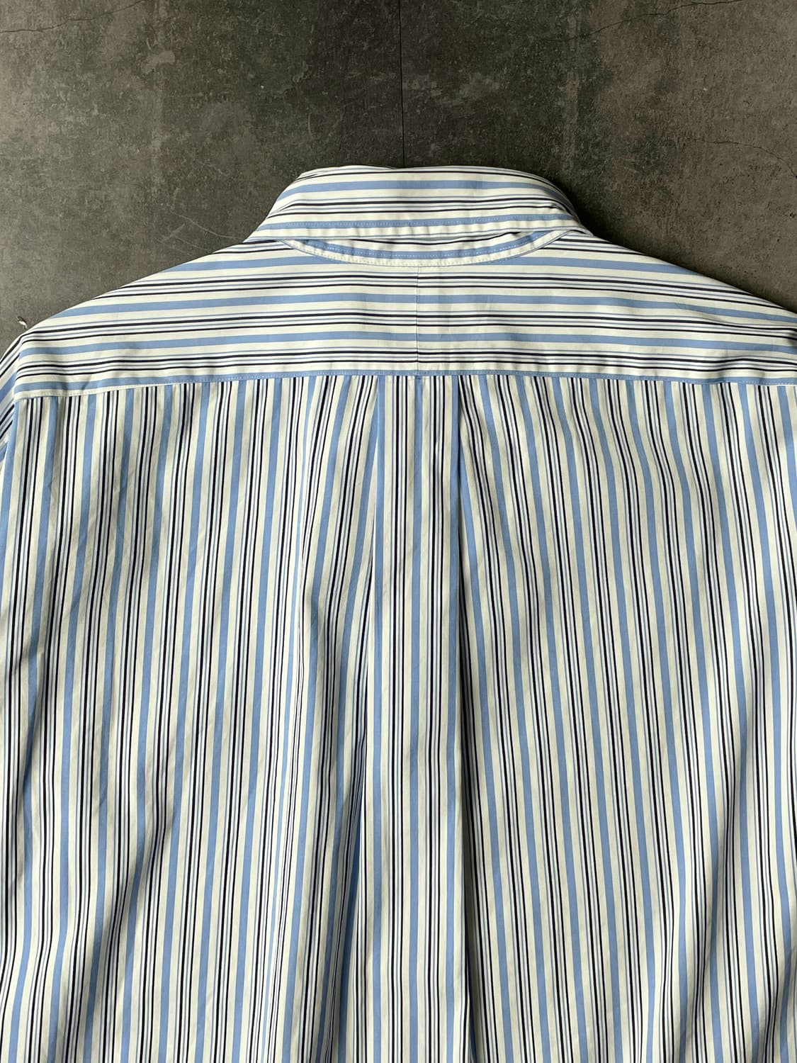 RALPH LAUREN 랄프로렌 빈티지 블루 스트라이프 셔츠 상품이미지7