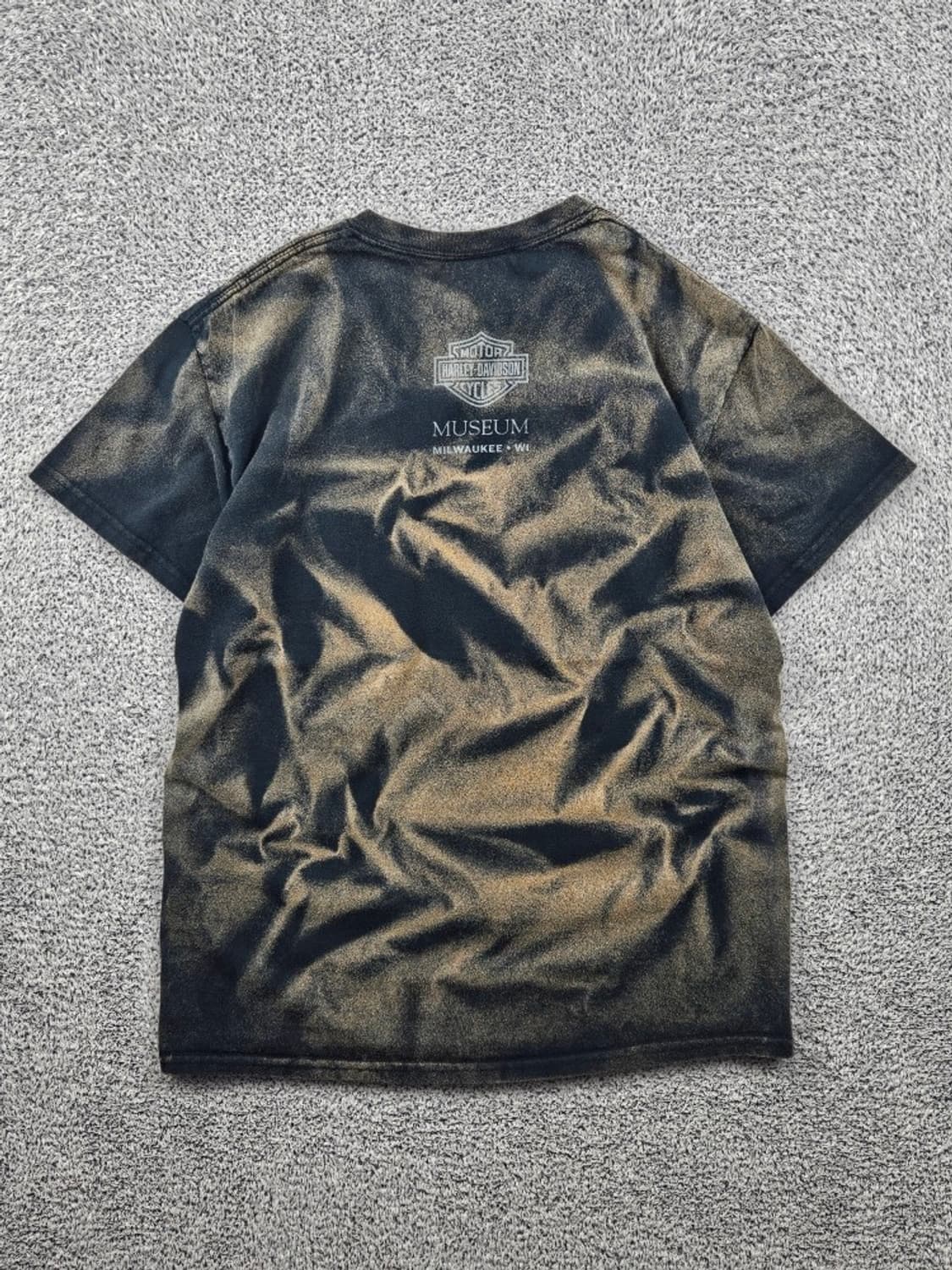 할리데이비슨 빈티지 반팔 티셔츠 다잉커스텀 ( S추정 ) / 11790 상품이미지3