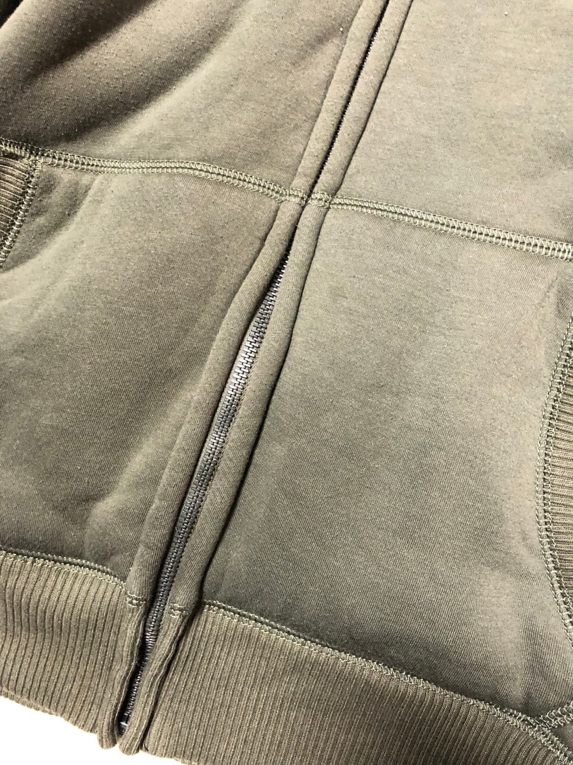 빈티지 갭 카키 후드집업 상품이미지10