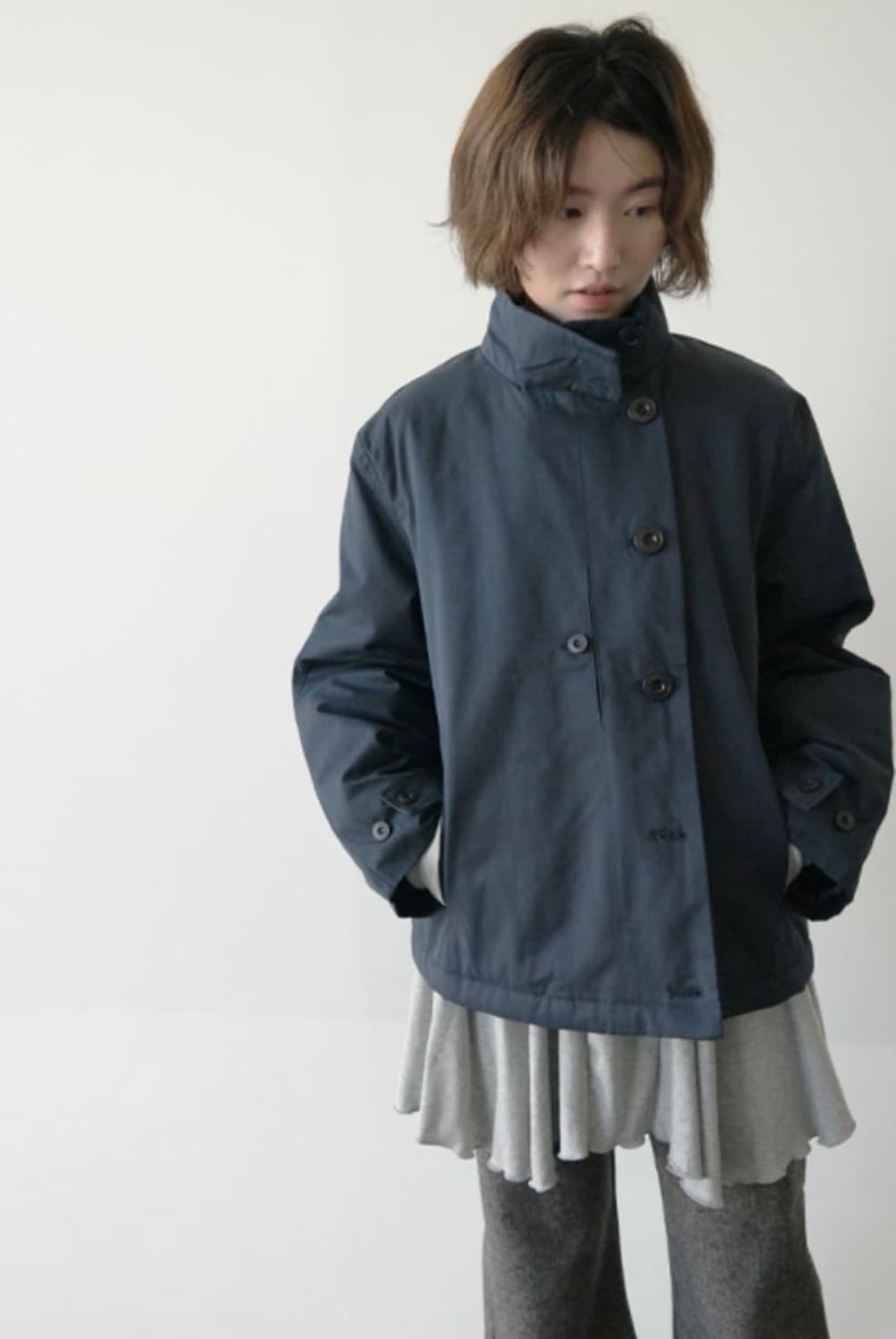 택포) 에프터먼데이 하이 코트 패디드 점퍼 상품이미지1