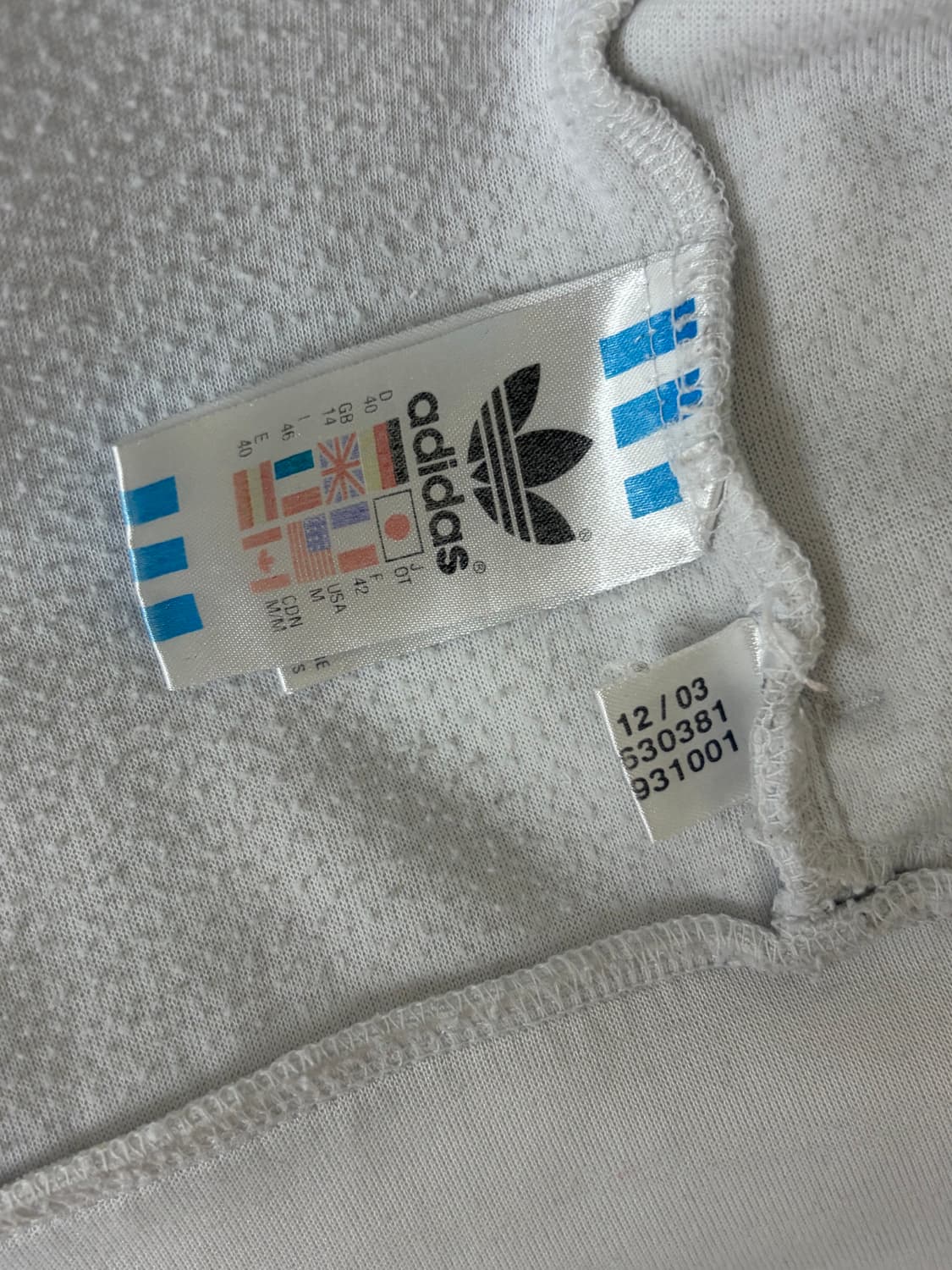 아디다스 신영국 져지 트랙탑 M 상품이미지3