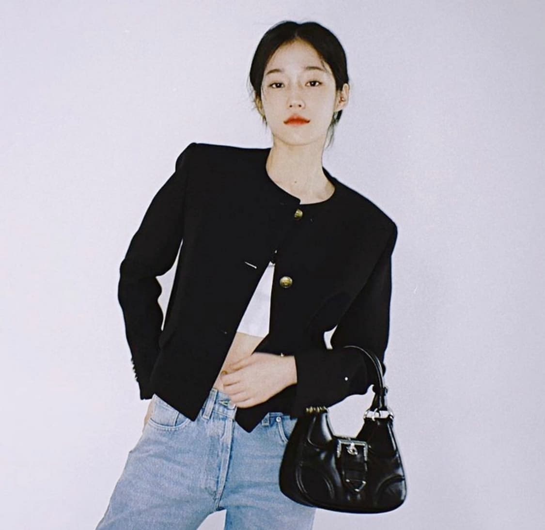 프라다 문백 호보백 나파스킨 가방 상품이미지7