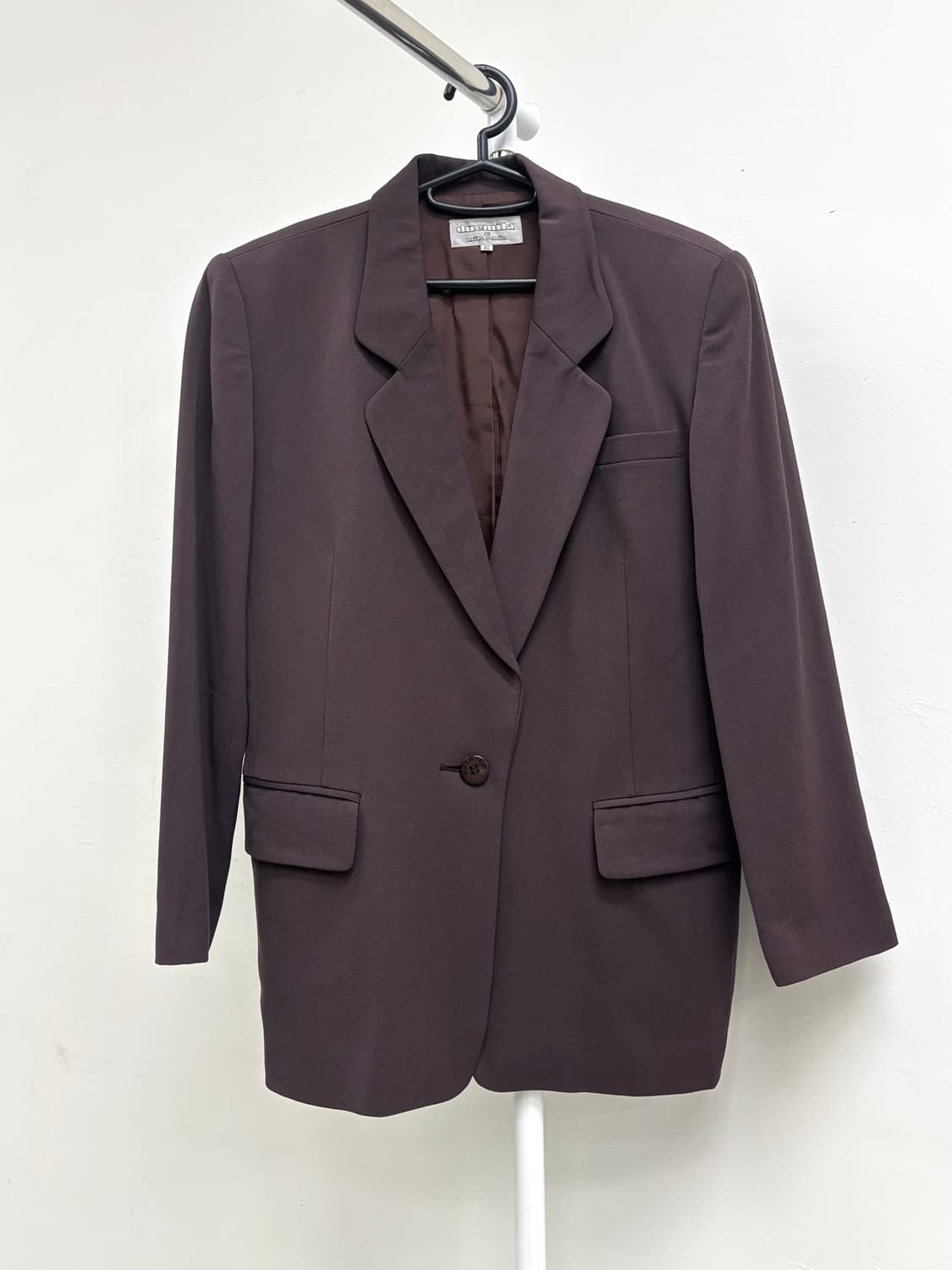 빈티지 브라운 블레이저 자켓 상품이미지6