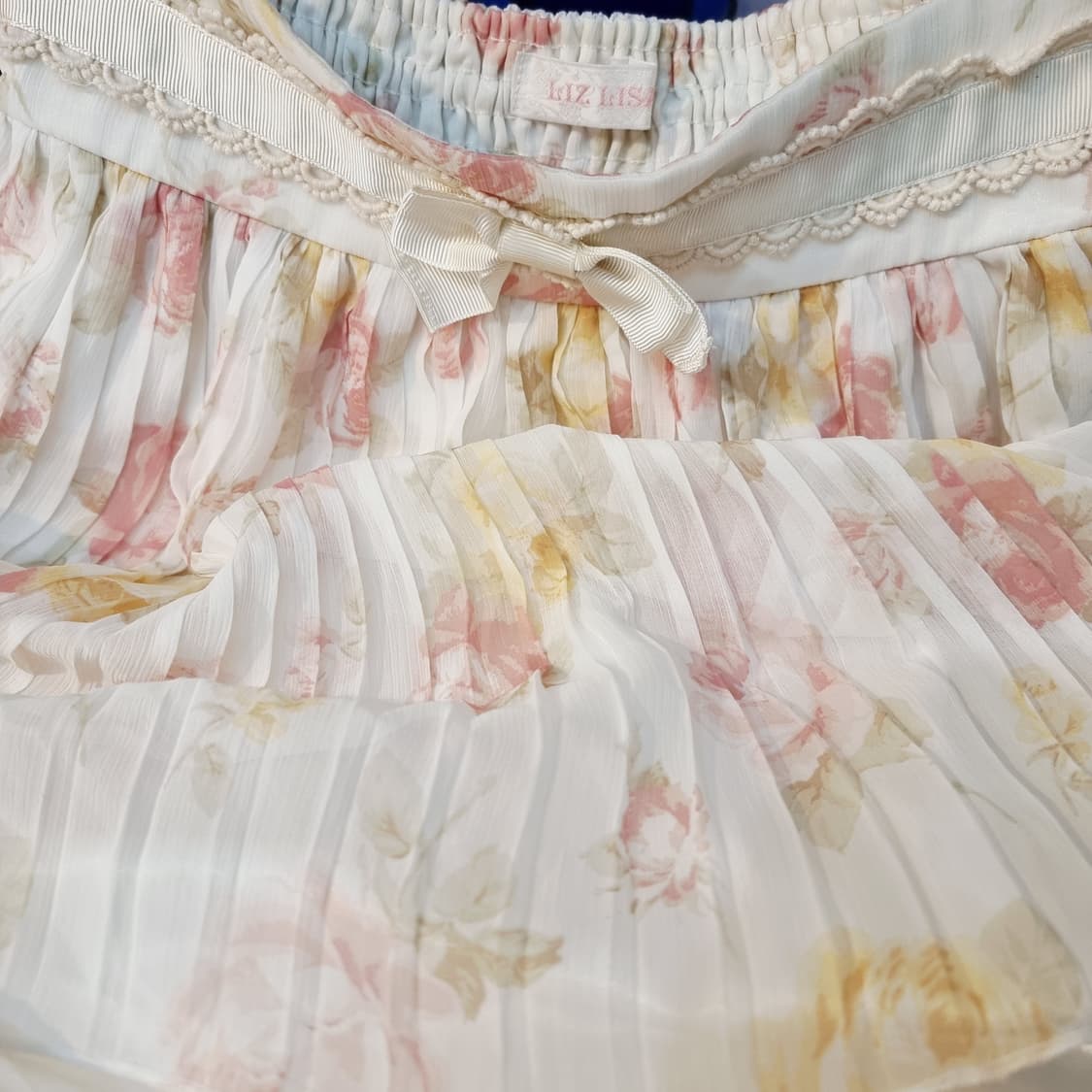 Liz Lisa 리즈리사로맨틱 플라워 플리츠 스커트 상품이미지4