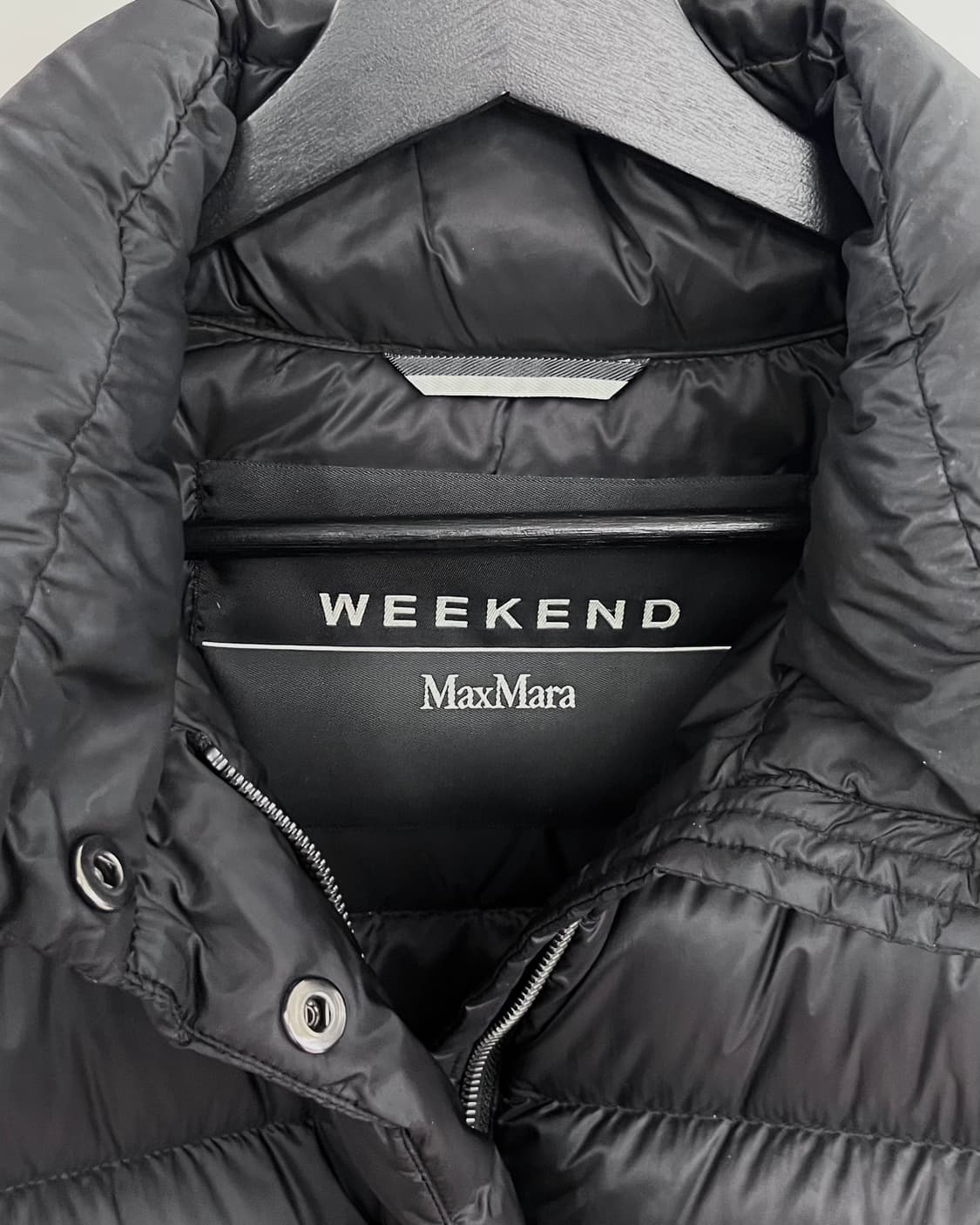 막스마라 위캔드 블랙 다운 자켓 상품이미지7