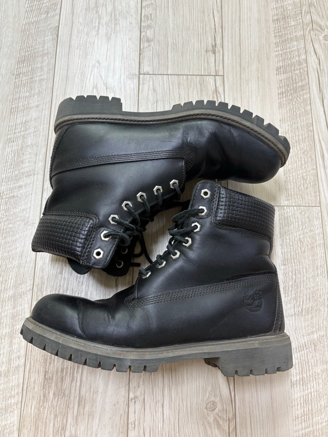 팀버랜드 6인치 레더 워커 블랙 265 상품이미지2