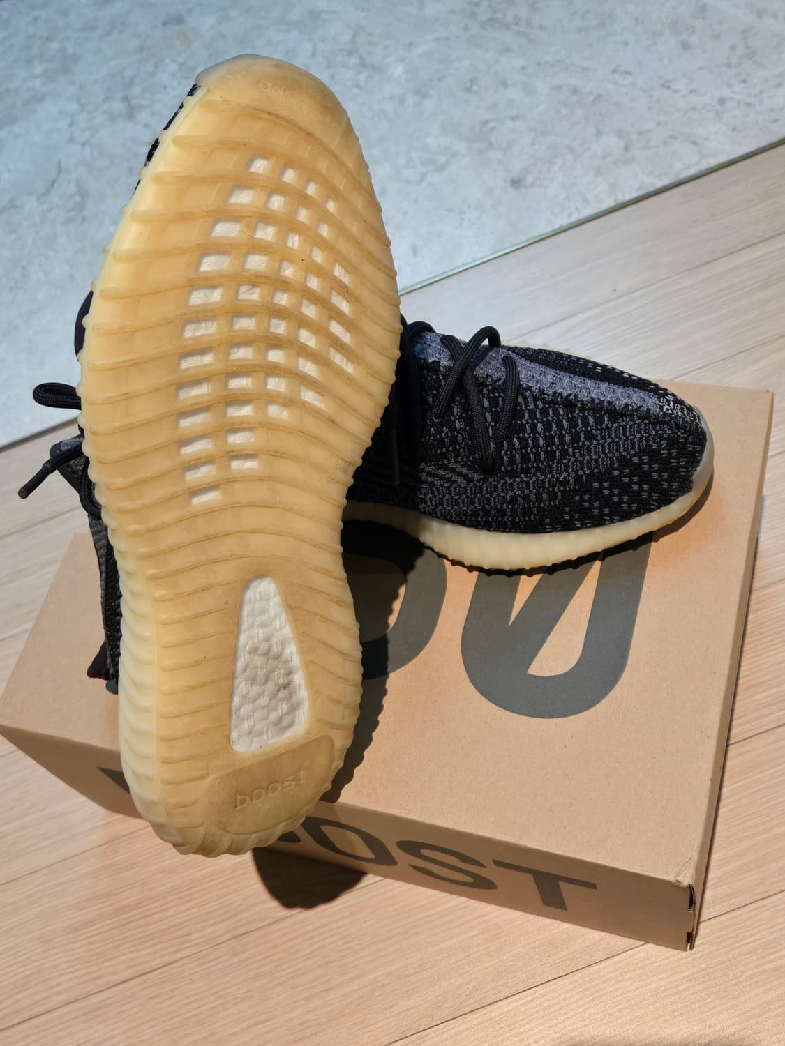 이지부스트 350 V2 카본블랙 265 상품이미지2