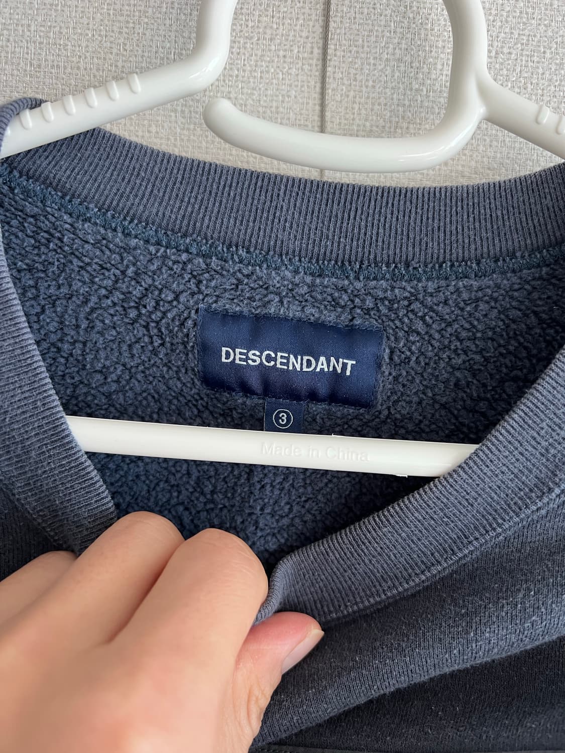 디센던트 오버사이즈 스웻셔츠 맨투맨 3사이즈 상품이미지5