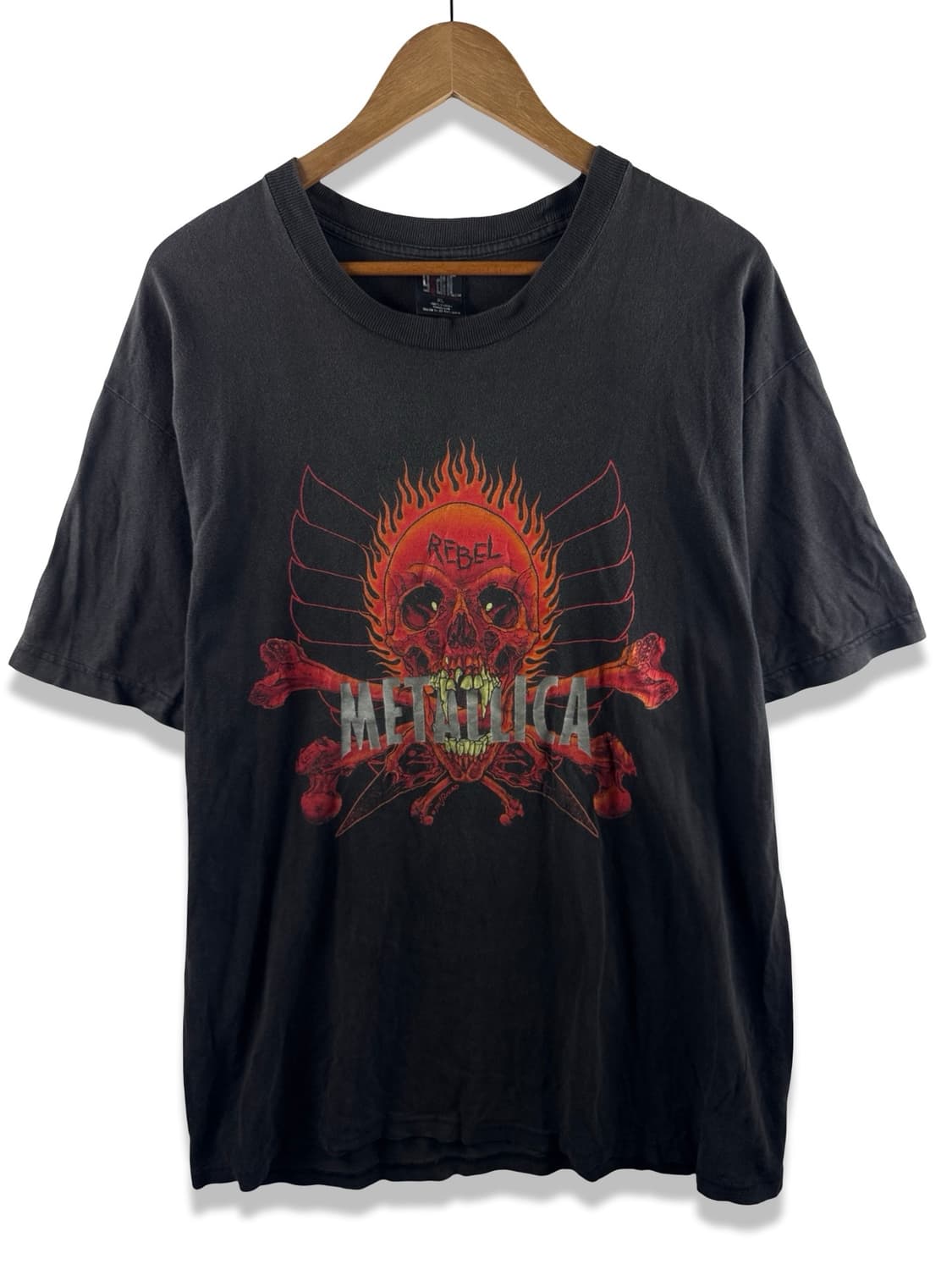 90S Giant 메탈리카 Rebel 티셔츠2302 상품이미지1