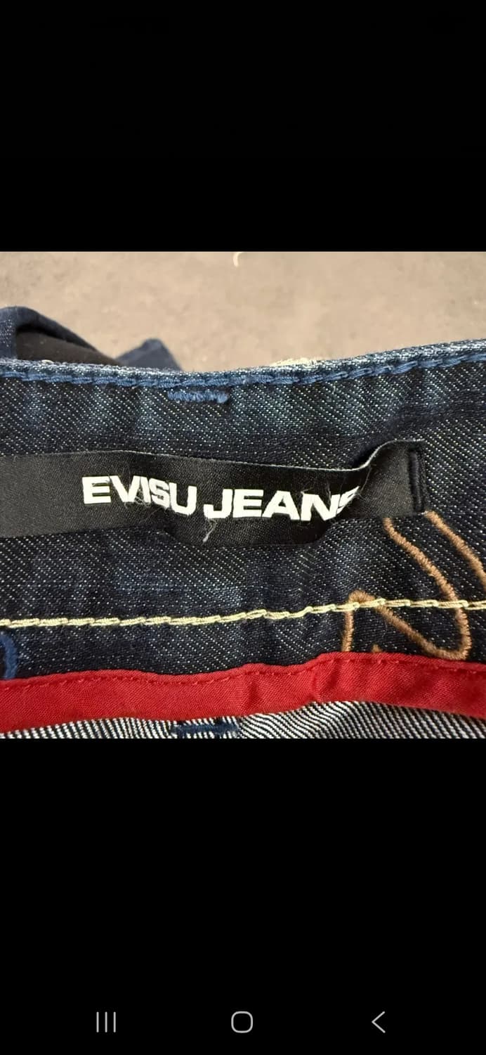 [정품/30] 에비수 EVISU 로고 데님 청바지 c1 상품이미지4