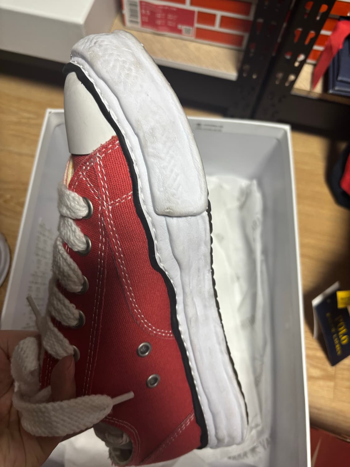 미하라 야스히로 피터슨 OG 오렌지 스니커즈 270 상품이미지6