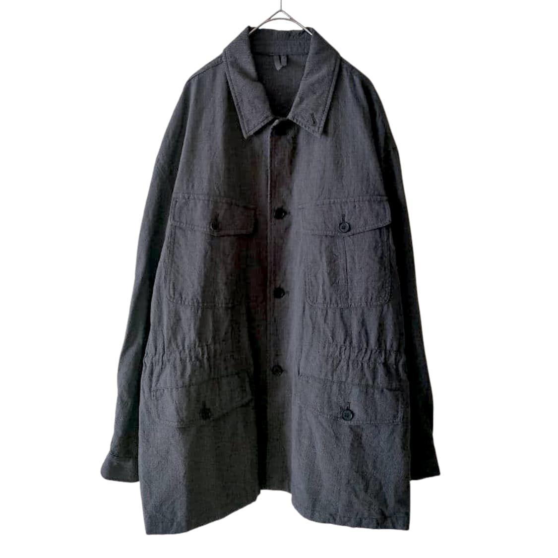 네스트로브컨팩트 울코튼린넨 사파리 자켓 상품이미지6