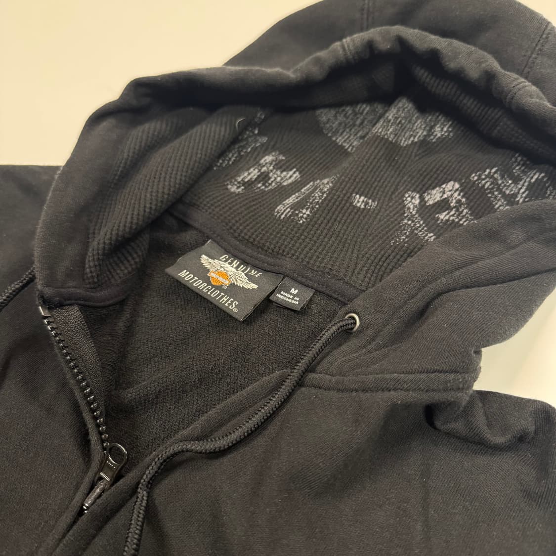 Harley Davidson hood zip up M 상품이미지4