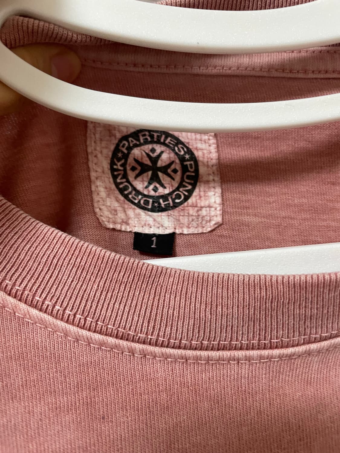 펀치드렁크파티즈 피그먼트 반팔 상품이미지2