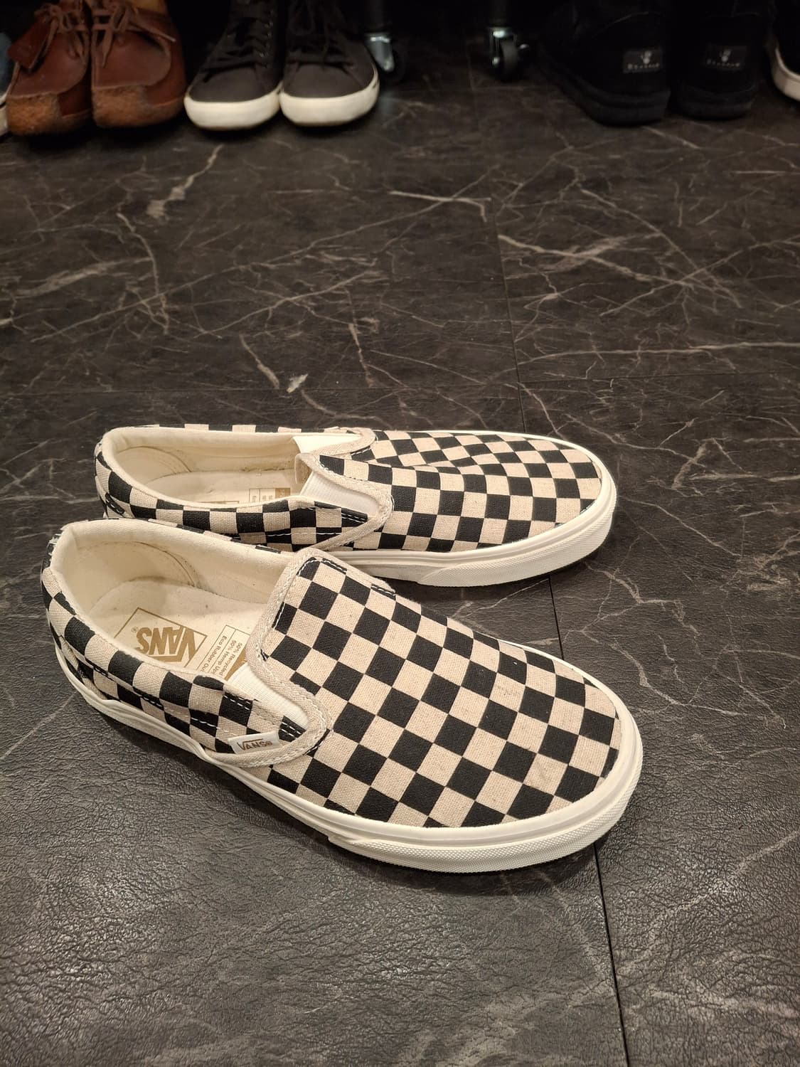 (마지막특가) 반스 체커보드 슬립온 240 상품이미지4