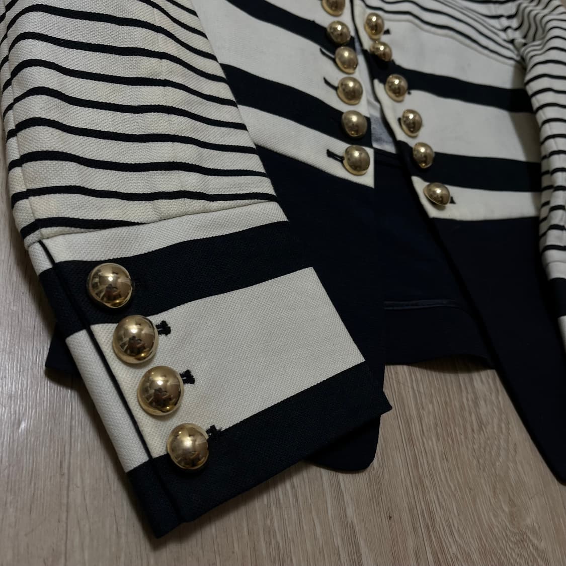 질스튜어트 JILLSTUART 여성 스트라이프 자켓 M 상품이미지6