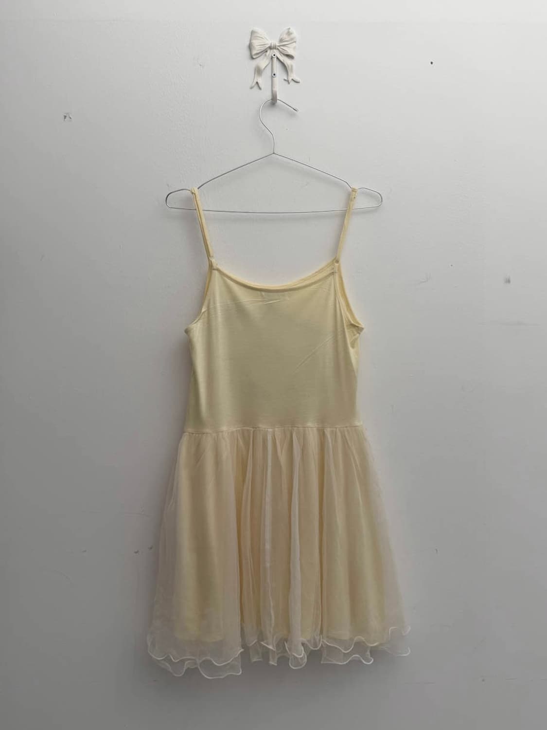 y2k 프린팅 아이보리 레이스 드레스 상품이미지2