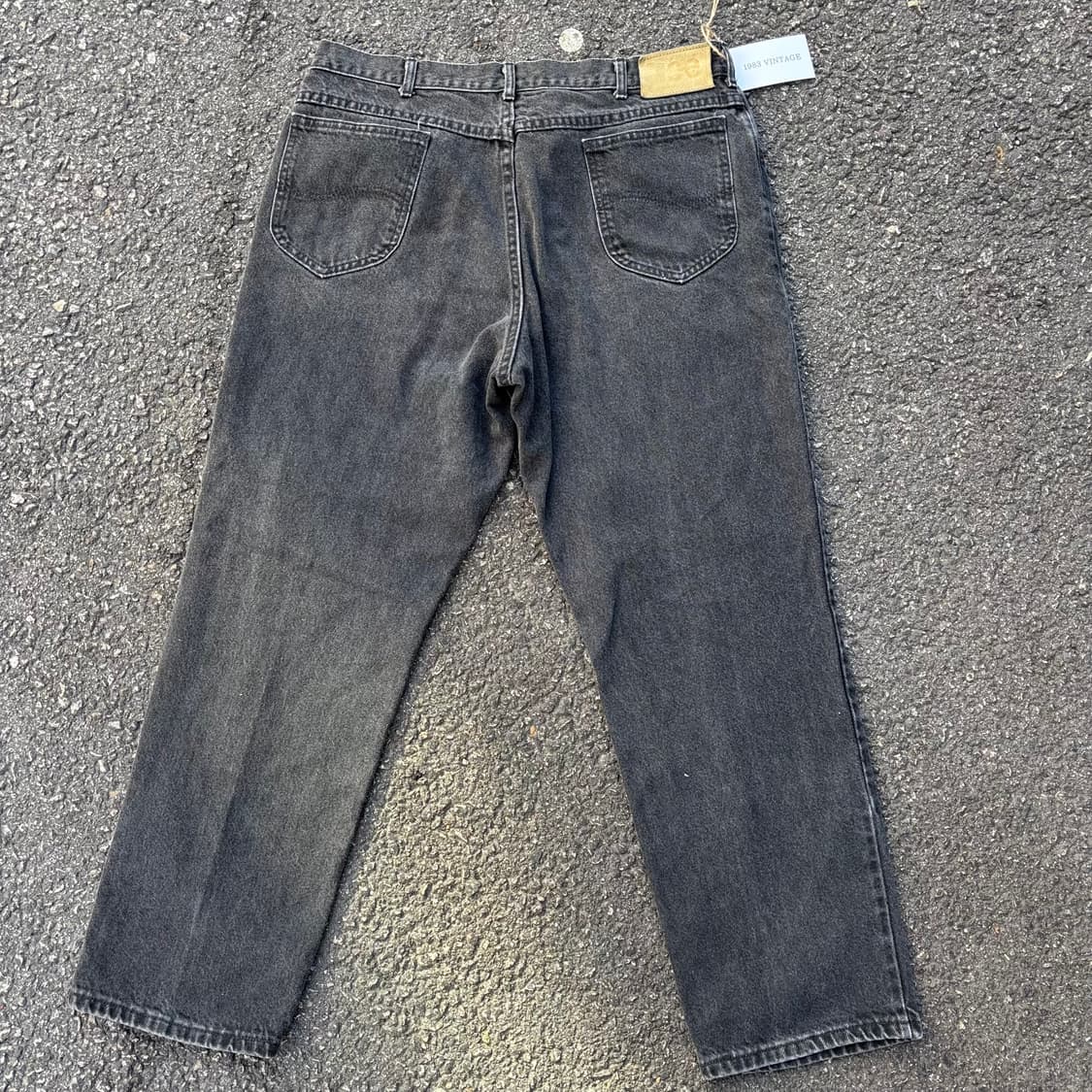 90년대 미국 리 흑청바지 상품이미지6