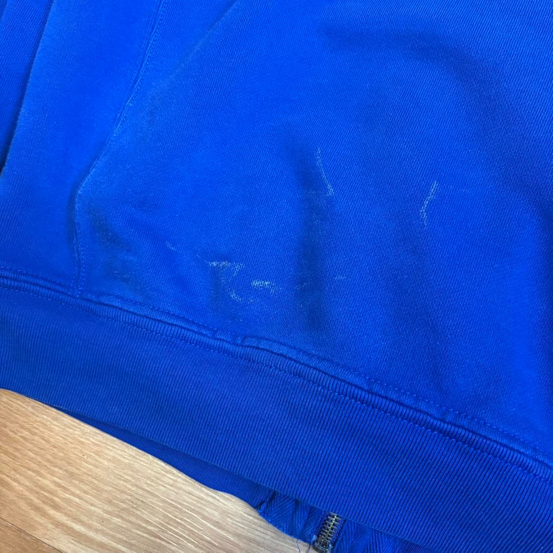 폴로 랄프로렌 빅포니 자수 기모 후드 집업 블루 상품이미지5