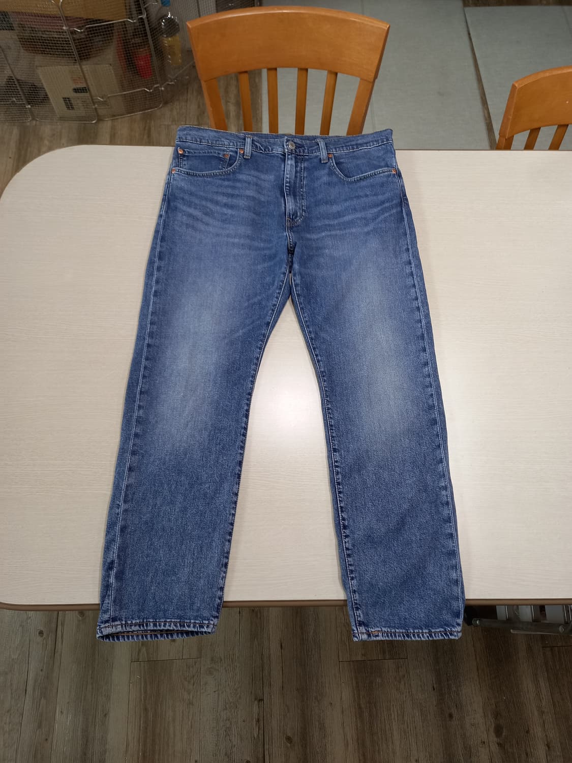 36 빅E 리바이스502 리오셀26% 워싱 스판 슬림일자진 36-439 상품이미지1