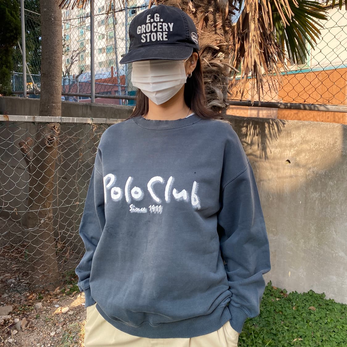 Polo Club "Since 1911" 그래픽 맨투맨 상품이미지2