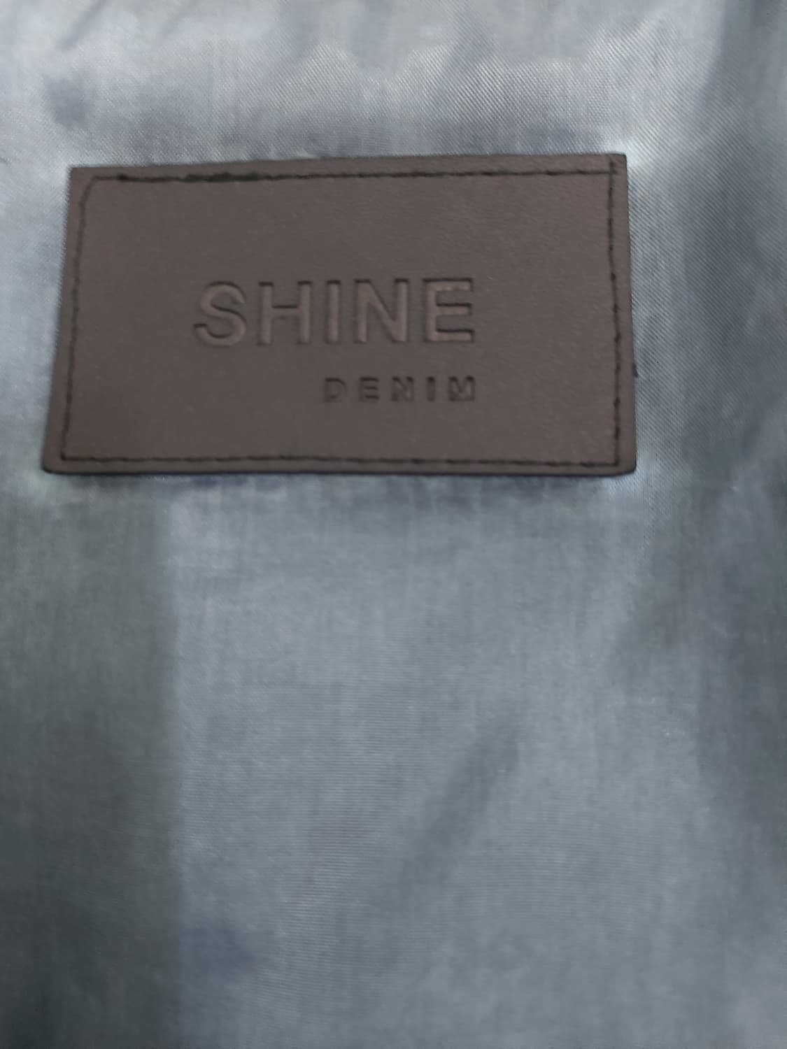 샤인데님 피그먼트 워싱 오버핏 후드 데님 자켓 상품이미지5