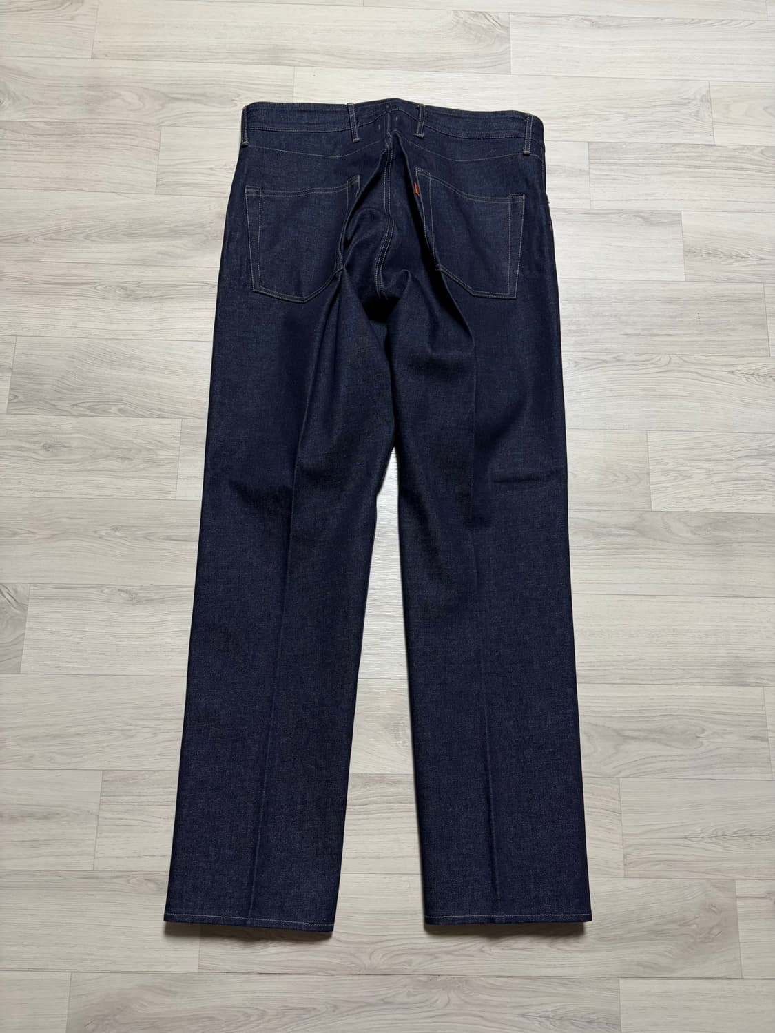 ODS 올리브드랩서비스 페이크 6포켓 팬츠 인디고 XL사이즈 판매 상품이미지4