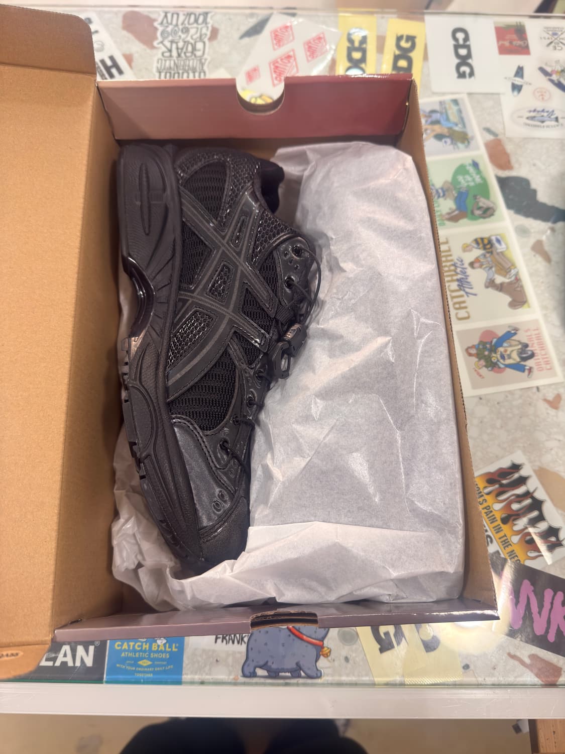 아식스 x 언어펙티드 블랙 젤 님버스 10.1 새상품 275 상품이미지2