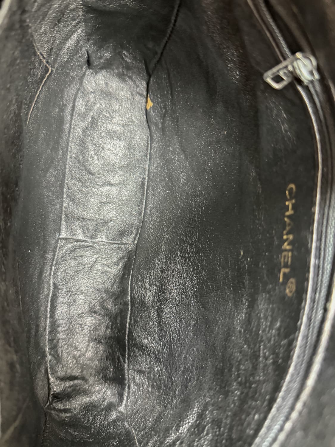 샤넬 캐비어 레더 퀼팅 숄더백 상품이미지8