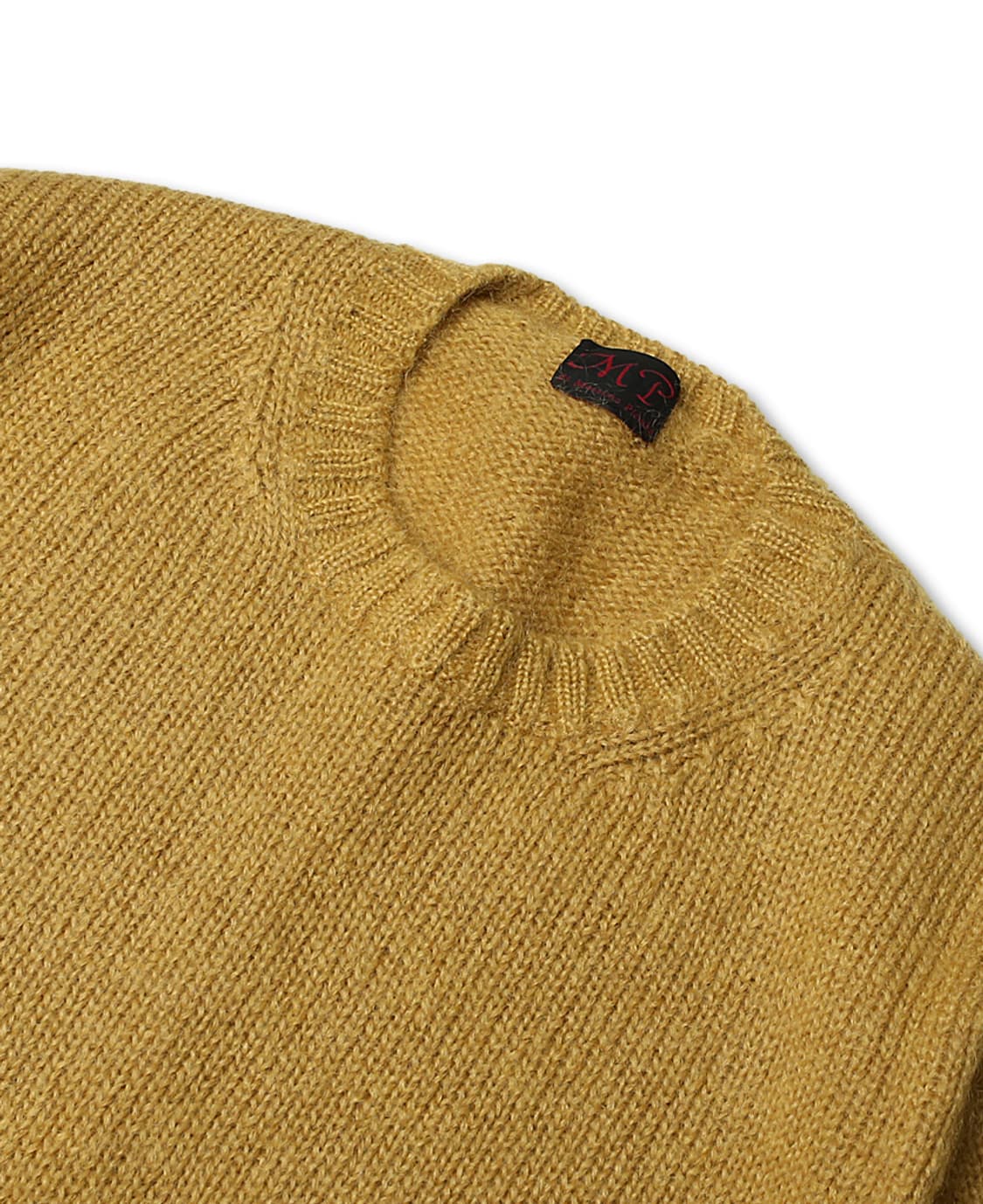 마시모 피옴보 [Massimo Pimobo] 어린 모헤어 머스타드 니트 상품이미지2