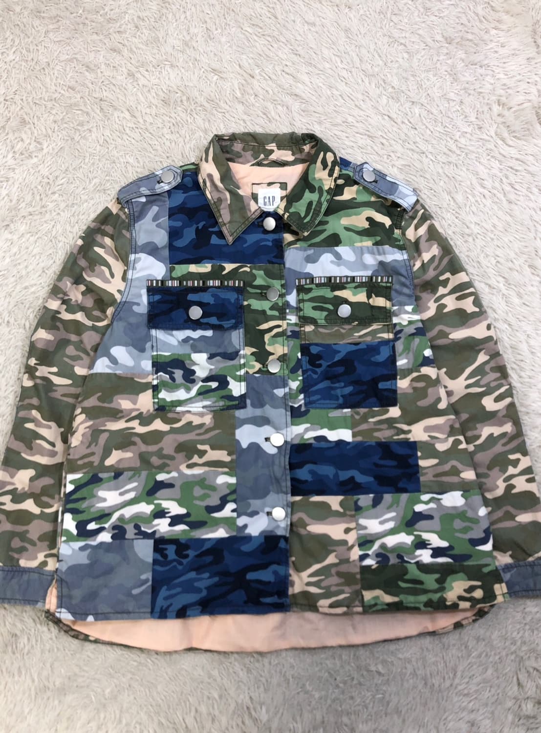 갭 카모플라쥬 패치 셔츠/#2526 상품이미지1