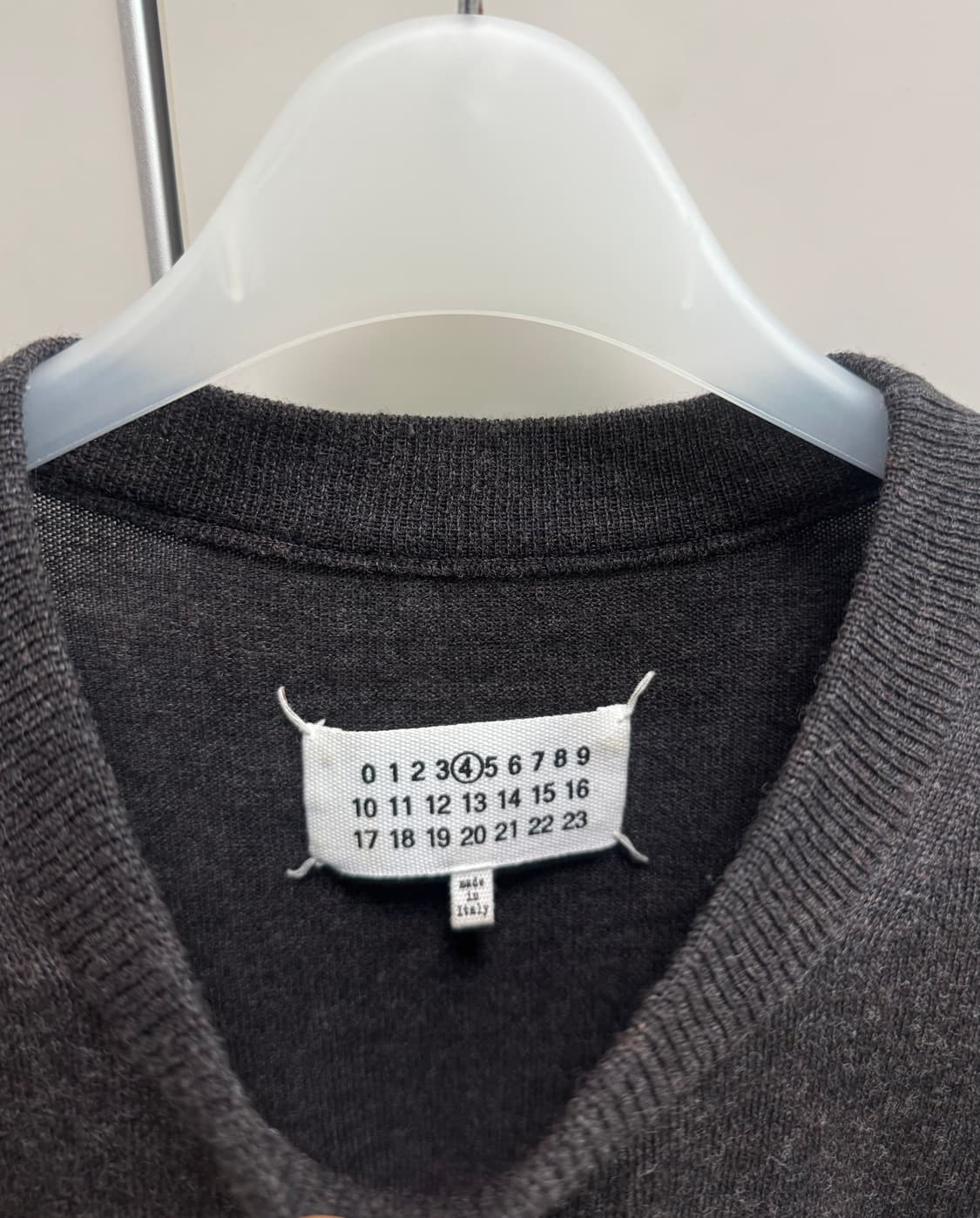 마르지엘라 울 반팔 니트 S 상품이미지3